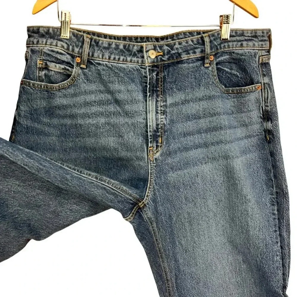 Old Navy Women’s Extra High Rise Sky High Wide Leg Baggy Casual Jeans 20 - Picture 3 of 5